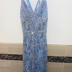 Windsor blue sequence dress!